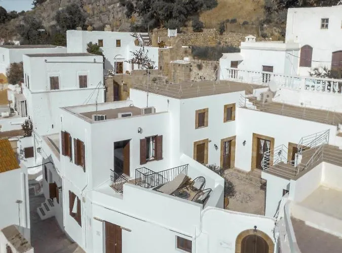 펜션 Kilistra Lindian Living